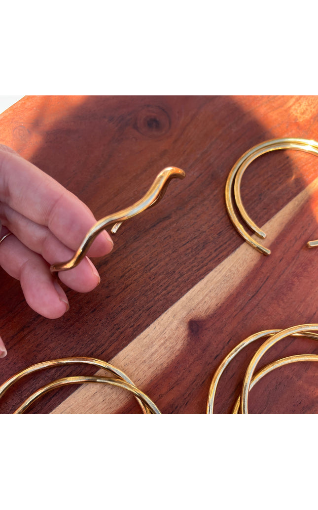 BRASS CUFF BRACELET
