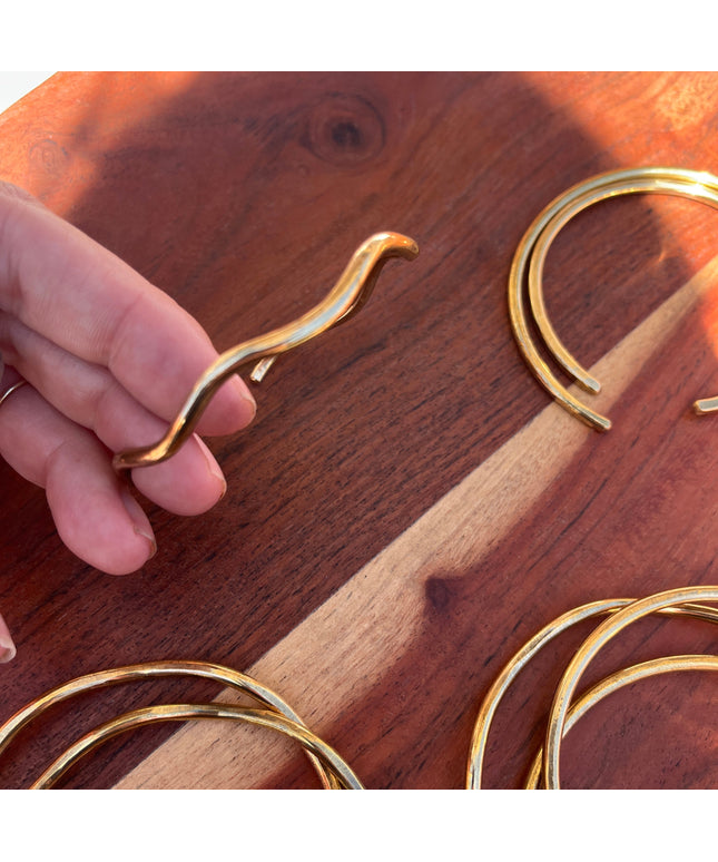 BRASS CUFF BRACELET