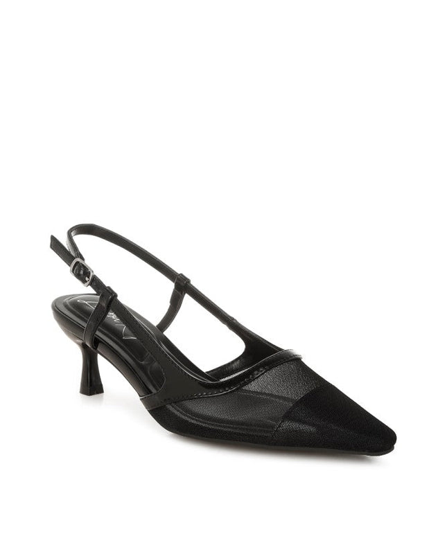 Florina Snip-Toe Slingback Heel Sandals