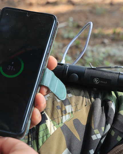 KILLZ TORCH Z FLASHLIGHT / CHARGING POWER STATION COMBO