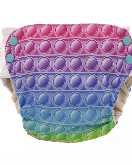 Side Snap Simplex in Organic Cotton