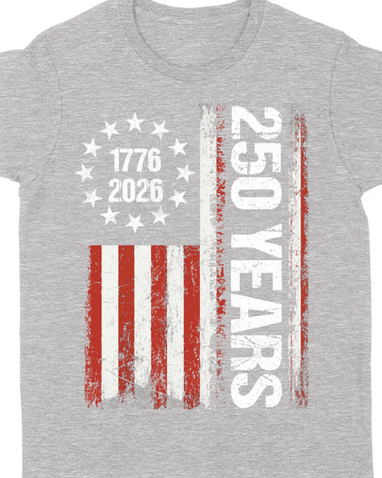 Happy 250 Years Birthday USA Shirt | Patriotic 4th of July 1776–2026 T-Shirt | America 250th Anniversary | Independence Day Shirt 682486