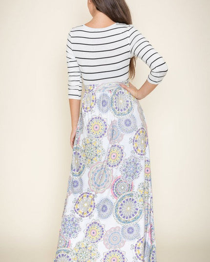 Sash Maxi Dress With Pockets