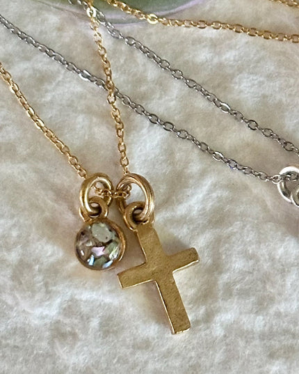 Contemporary Cross Necklace