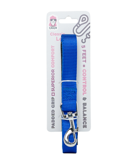 Padded Grip Dog Leash – Durable Nylon, Comfortable, and Secure – 5ft.