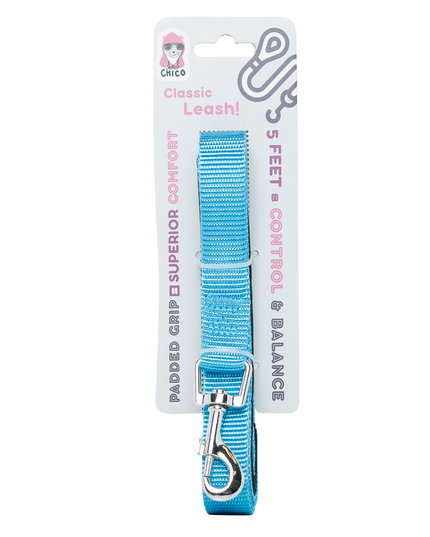 Padded Grip Dog Leash – Durable Nylon, Comfortable, and Secure – 5ft.