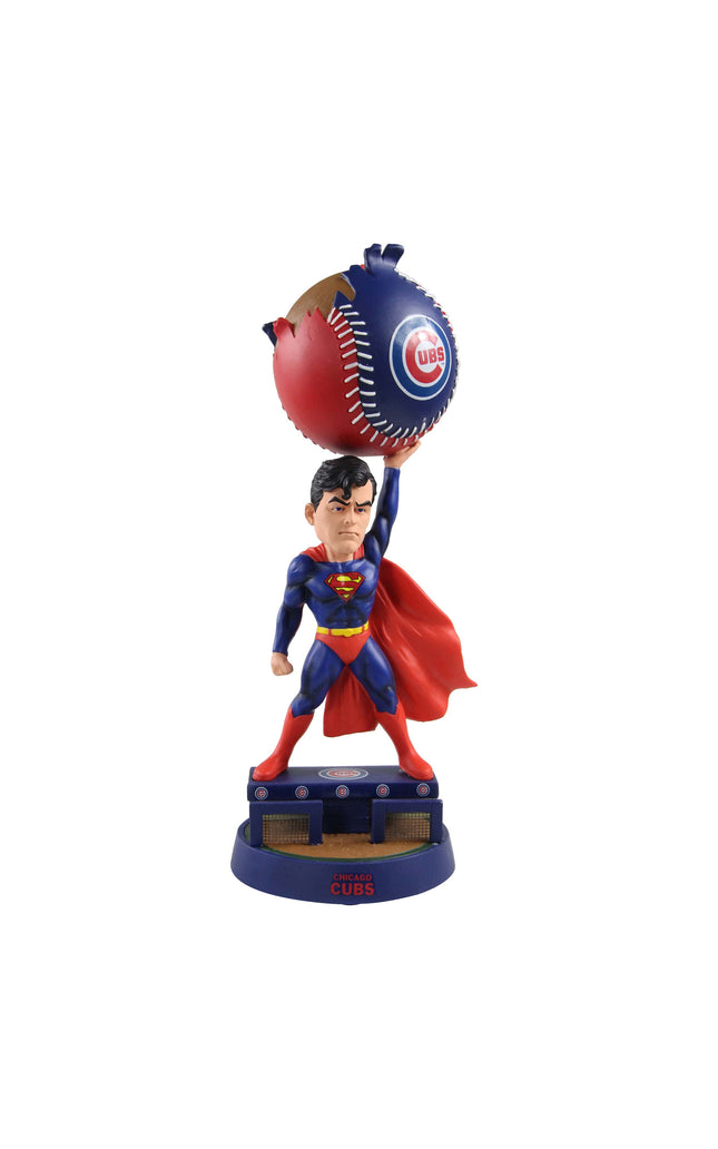 Superman Chicago Cubs Dc X MLB Special Edition MLB Bobblehead