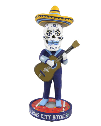 Kansas City Royals Day Of The Dead Sugar Skull MLB Bobblehead