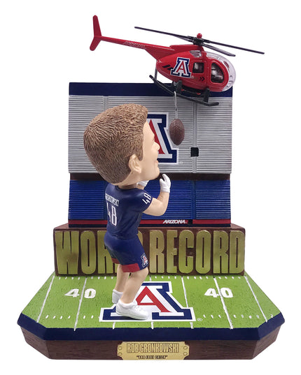 Rob Gronkowski Arizona Wildcats World Record Mini NCAA College Bobblehead