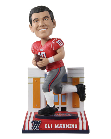 Eli Manning Ole Miss Rebels Retirement NCAA Bobblehead