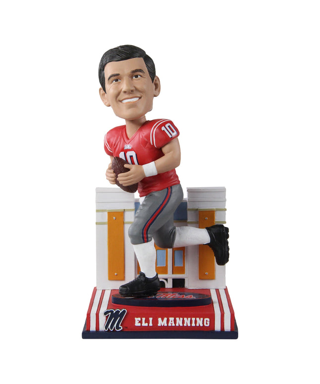 Eli Manning Ole Miss Rebels Retirement NCAA Bobblehead