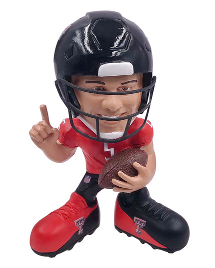 Patrick Mahomes Texas Tech Red Raiders Showstomperz 4.5 Inch College Bobblehead