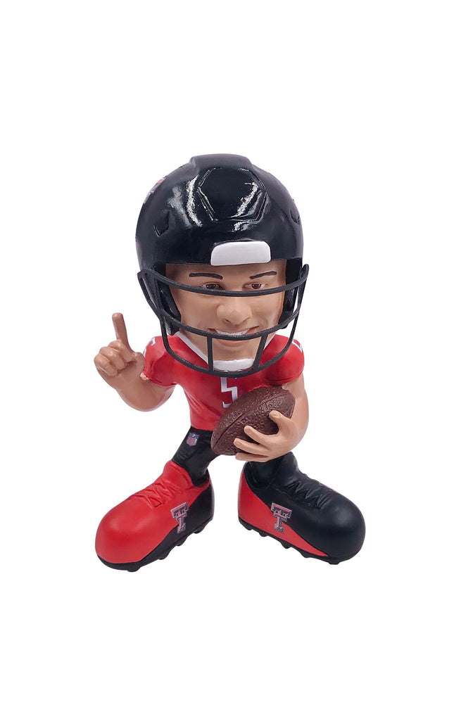 Patrick Mahomes Texas Tech Red Raiders Showstomperz 4.5 Inch College Bobblehead