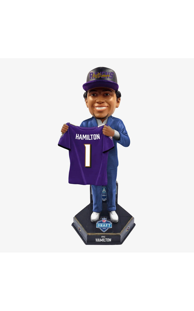 Kyle Hamilton Baltimore Ravens 2022 Draft Pick No. 14 NFL Bobblehead