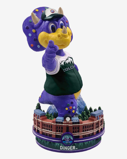 Dinger Colorado Rockies 2022 City Connect MLB Bobblehead
