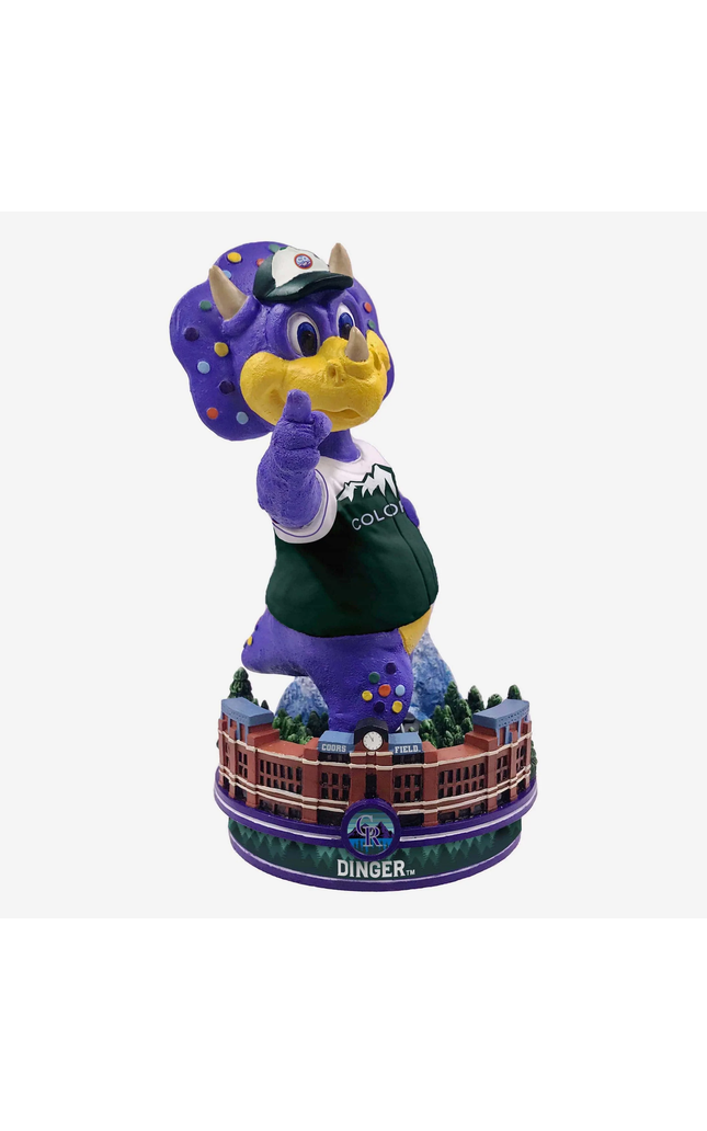 Dinger Colorado Rockies 2022 City Connect MLB Bobblehead