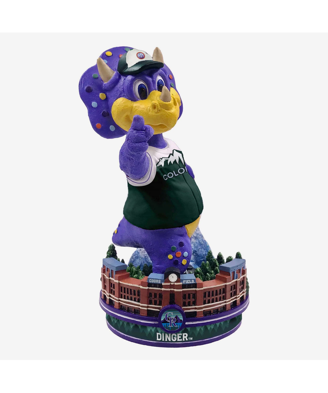Dinger Colorado Rockies 2022 City Connect MLB Bobblehead