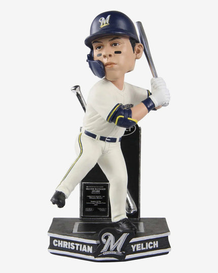 Christian Yelich Milwaukee Brewers 2019 Silver Slugger MLB Bobblehead