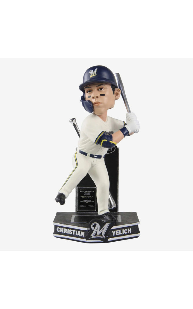 Christian Yelich Milwaukee Brewers 2019 Silver Slugger MLB Bobblehead