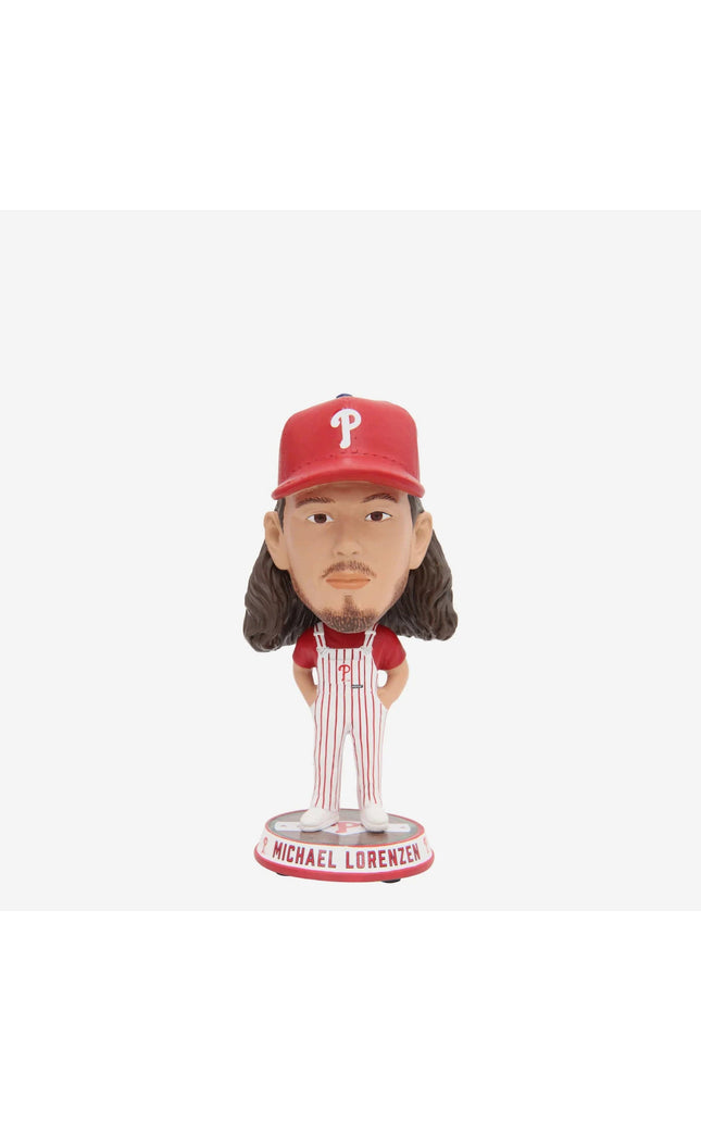 Michael Lorenzen Philadelphia Phillies Bib Overalls Mini Bighead MLB Bobblehead