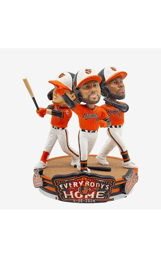 Baltimore Orioles Everybody Home Mini Bobblehead Scene MLB Bobblehead