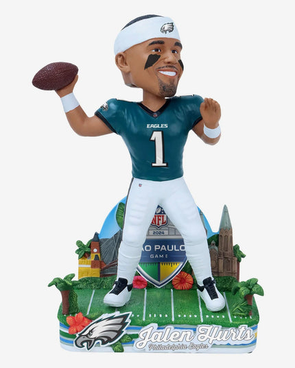 2024 NFL Corinthians Arena Sao Paulo Brazil Opening Game Bobbleheads