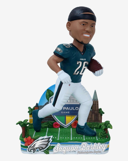 2024 NFL Corinthians Arena Sao Paulo Brazil Opening Game Bobbleheads