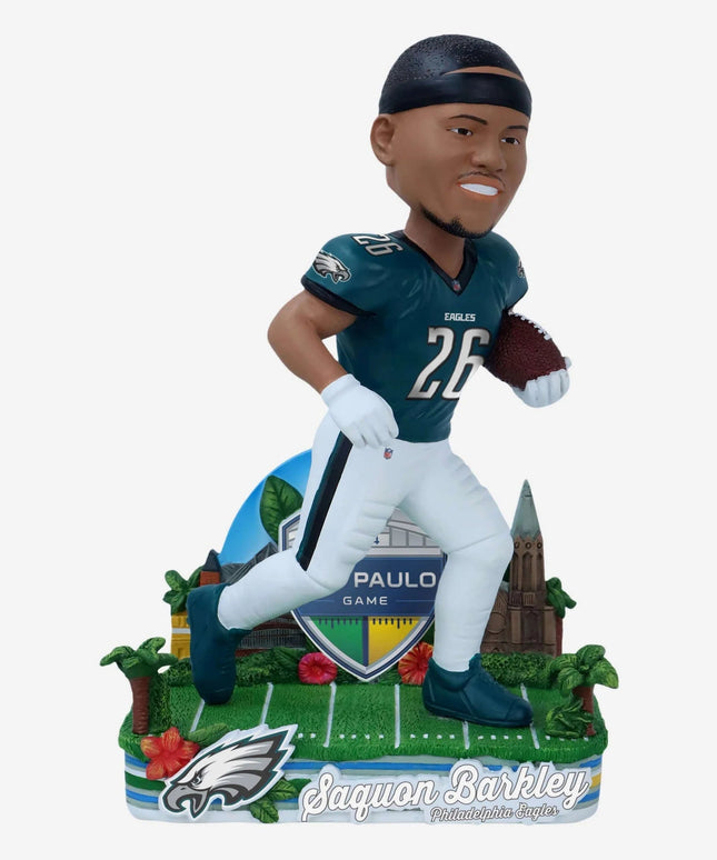2024 NFL Corinthians Arena Sao Paulo Brazil Opening Game Bobbleheads