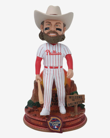 Bryce Harper Philadelphia Phillies 2024 MLB All Star Cowboy Bobblehead