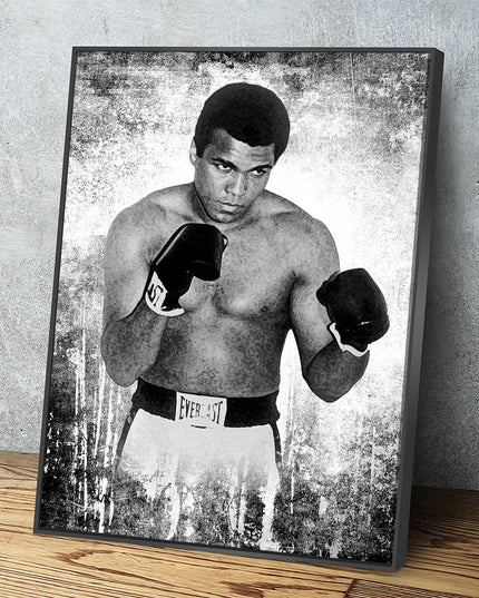 ALI The Louisville LIP Canvas Wall Art, Muhammad Ali Motivational Decor