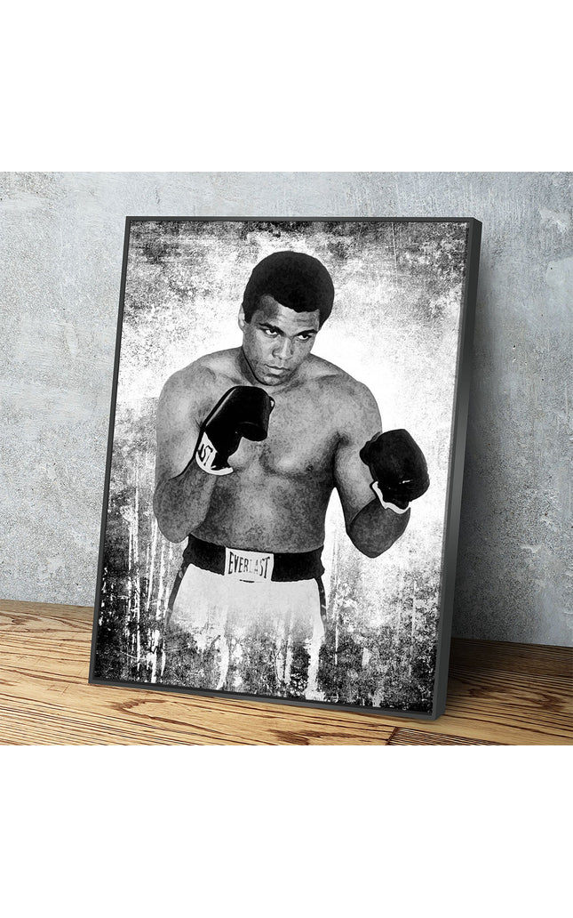 ALI The Louisville LIP Canvas Wall Art, Muhammad Ali Motivational Decor