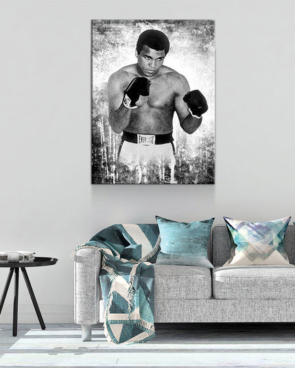 ALI The Louisville LIP Canvas Wall Art, Muhammad Ali Motivational Decor