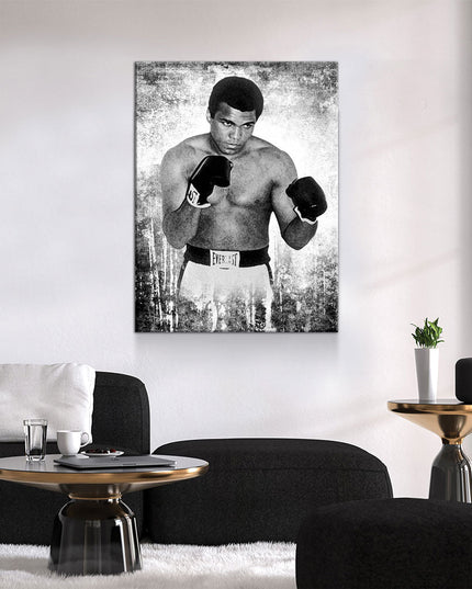 ALI The Louisville LIP Canvas Wall Art, Muhammad Ali Motivational Decor