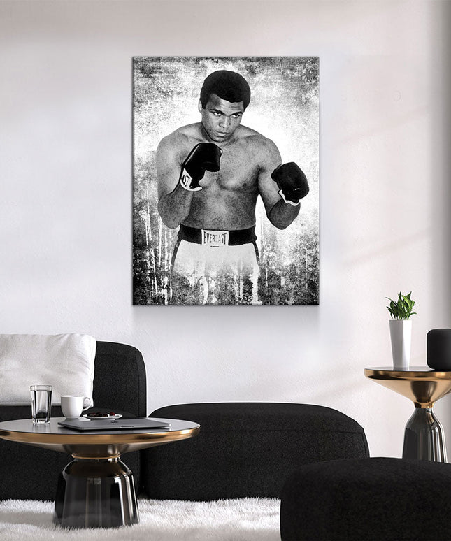ALI The Louisville LIP Canvas Wall Art, Muhammad Ali Motivational Decor