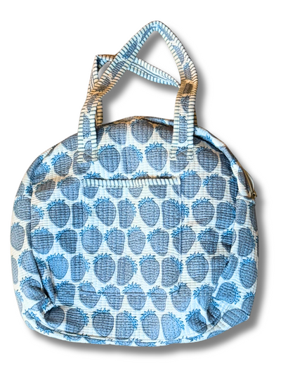 Soléa Cotton Strawberries Tote