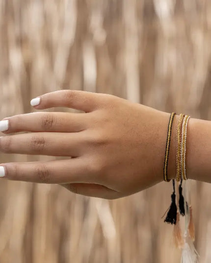 Golden Tassel Bracelets