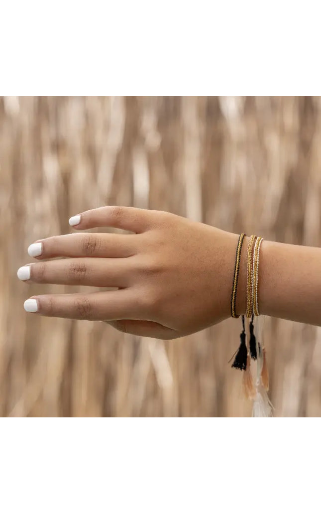 Golden Tassel Bracelets
