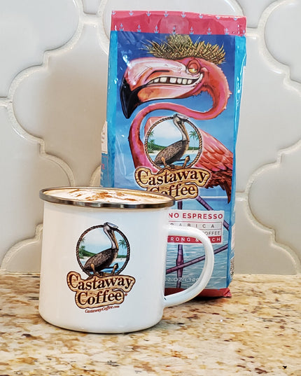 12oz Camp Coffee mug - Castaway