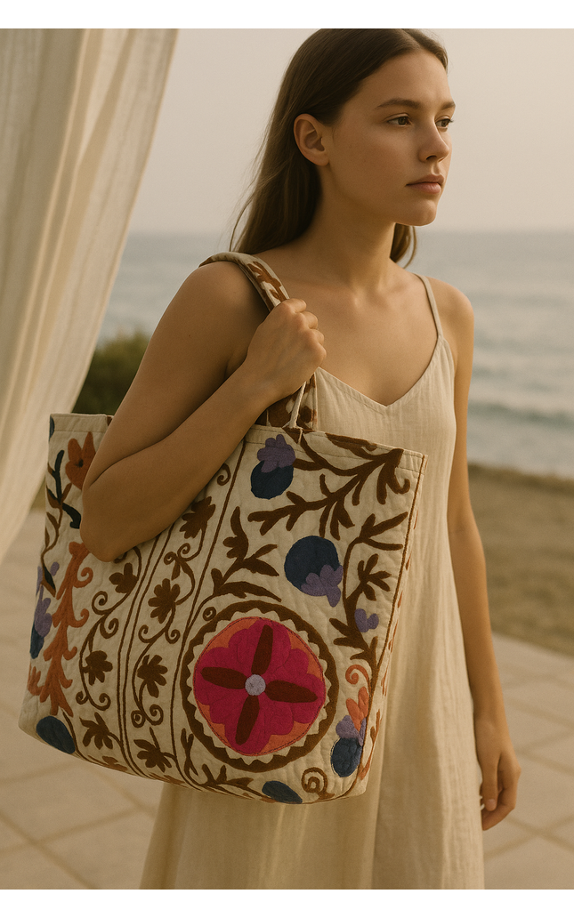 PomeGranadas Suzani Tote Bags