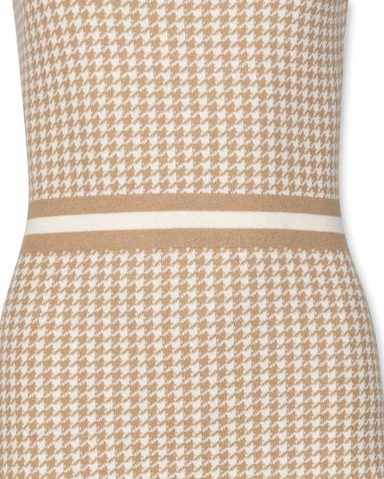 3/4 Sleeve Fit and Flare Sweater Dress