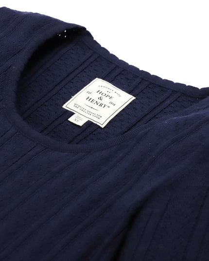 Scoop Neck Sweater Top