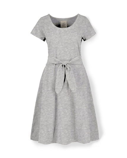 Organic Tie-Waist Knit Dress
