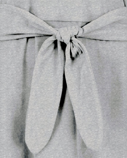 Organic Tie-Waist Knit Dress