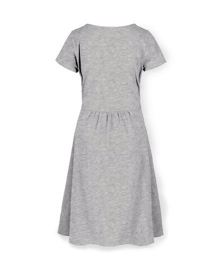 Organic Tie-Waist Knit Dress