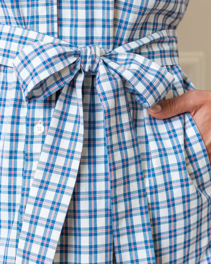 Button Front Organic Maxi Dress