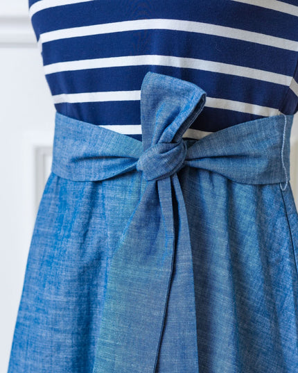 French Jersey Skater Dress