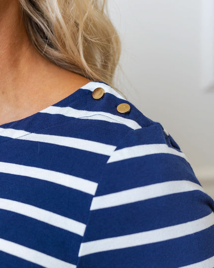 French Jersey Skater Dress