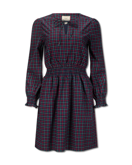 Smocked Keyhole Dress