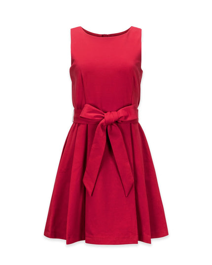 Sleeveless Ponte Skater Dress