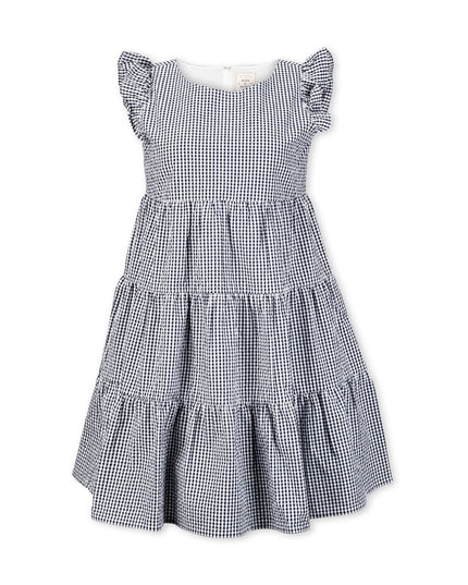 Flutter Sleeve Organic Tiered Dress